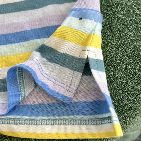 a.n.a Women’s Striped Pullover Short Sleeve T-shirt Medium NWT Beautiful & Soft - Picture 7 of 9
